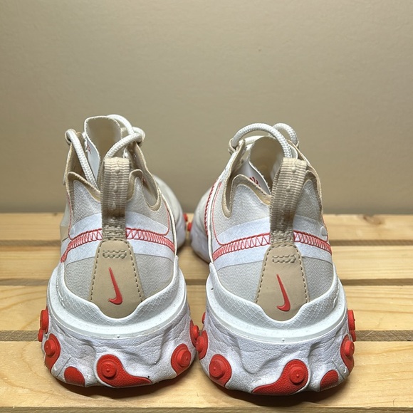 Nike React Element/WHT Size 6 Women’s - Picture 2 of 5